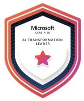 Microsoft Certified: AI Transformation Leader badge